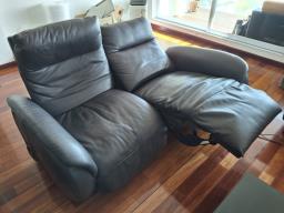 Leather Electric 2 seater sofa image 2