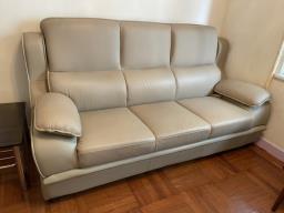 Leather Sofa Bed image 1