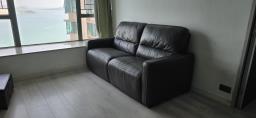 leather sofa with recliners image 3