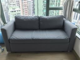 Like new Grey Two-seater Sofabed image 2