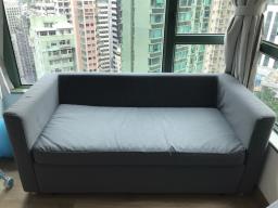 Like new Grey Two-seater Sofabed image 4