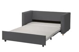 Like new Grey Two-seater Sofabed image 1