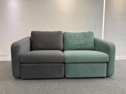 Modular Two Seater Sofa  Ottoman image 2