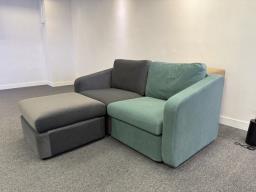 Modular Two Seater Sofa  Ottoman image 4