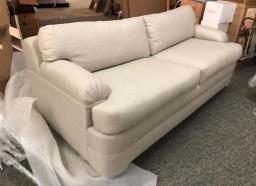 Newly Upholstered Designer Sofa Bed image 1