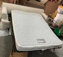 Newly Upholstered Designer Sofa Bed image 3