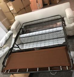 Newly Upholstered Designer Sofa Bed image 2