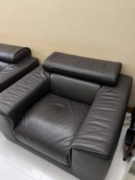 Nicoline Italia Cowhide One Seater Sofa image 5