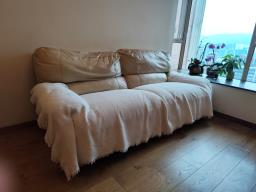 Premium Used Leather Sofa  Comfort  Fu image 1