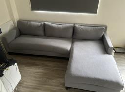 price Reduced Ovo L-shape Couch Sofa image 1