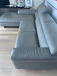Quality Leather Sofa image 1