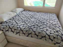Queen Bed base and mattress image 1