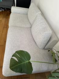 Sofa 100cm220cm like new- 2pieces image 2