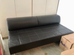 Stylish leather sofa image 1