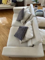 Stylish Norwegian brand 2-seater sofa image 2