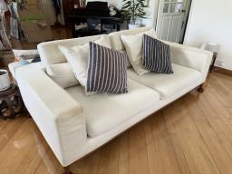 Stylish Norwegian brand 2-seater sofa image 3