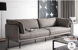 Taupe Colour Waterproof Fabric Sofa image 1