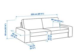 Three seaters Sofa in good condition image 3