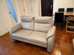 Two seater Leather Sofa image 1