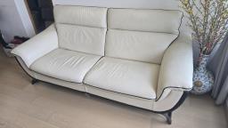 Ulferts Leather 3-seater Sofa image 1