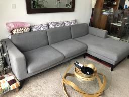 Used L shape sofa image 1