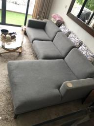 Used L shape sofa image 2