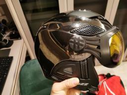 Diezz Helmet with Visor Chrome Silver B image 1