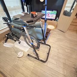 Indoor Bike Trainer Desk image 4