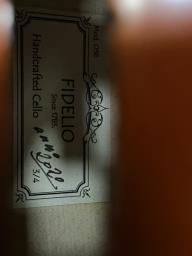 Fidelio 34 Handmade Cello with Case image 6