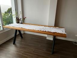 Long French tablecloth image 1