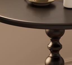 Black table side table image 3