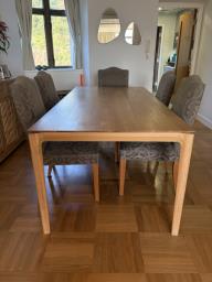 Bok Dining Table in Oak from Tree Store image 1