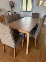 Bok Dining Table in Oak from Tree Store image 2