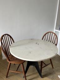 British Marble Stone table image 1