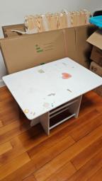 Childrens White Activity Table - 400 H image 1