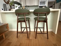 Custom stylish barstool chairs image 2