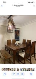 Dining table  dining chairs image 1
