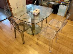 Dining Table Set with 6 Chairs image 2