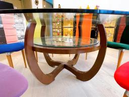 Dining Table with Lazy Susan  6 Chairs image 3