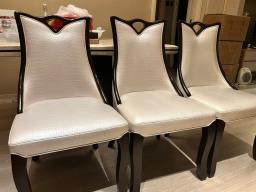 Elegant Dining Chairs - 6 like New image 2