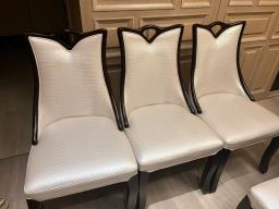 Elegant Dining Chairs - 6 like New image 3
