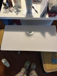 Folding table with chairs image 2