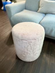 Franc Franc Chantilly Fur stool image 1