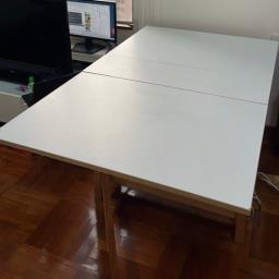 Free foldable wooden dining table image 2