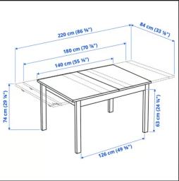 Free Ikea Dining table  4 chairs image 2