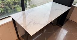 Great Condition Modern Marble Top Table image 1