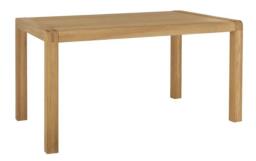 Habitat Solid Oak 6-seater Dining Table image 1