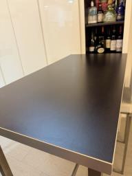 Ikea bar table with 2 stools image 3