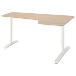 Ikea Bekant corner desk L shape table image 5