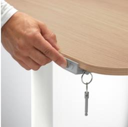Ikea Height Adjustable Desk image 3